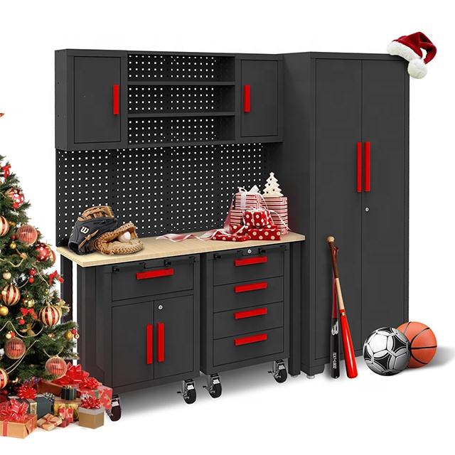 Complete workbench heavy-duty tool cabinet with storage cabinet toolbox Whtasapp 19990583614