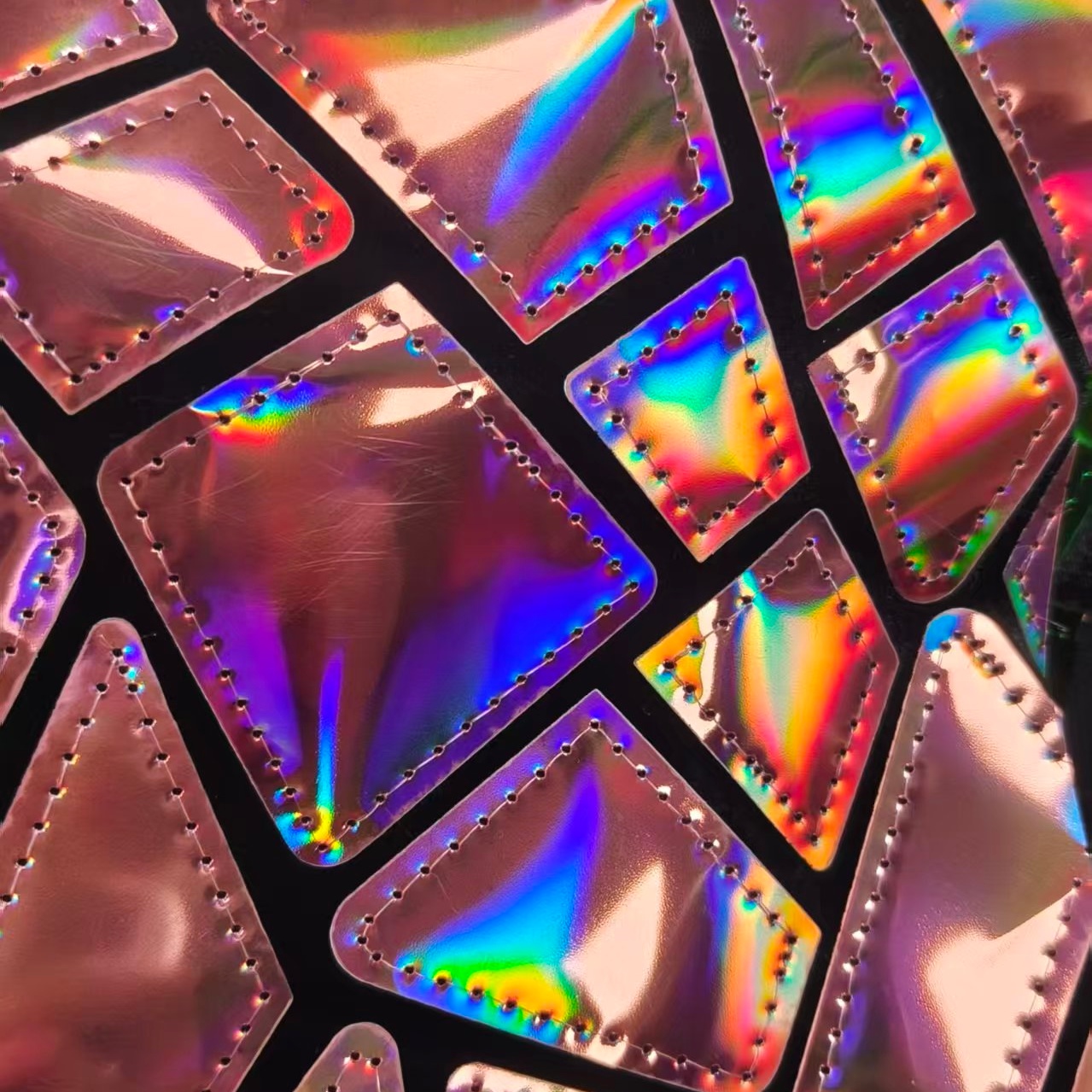 Velvet sequins fabric