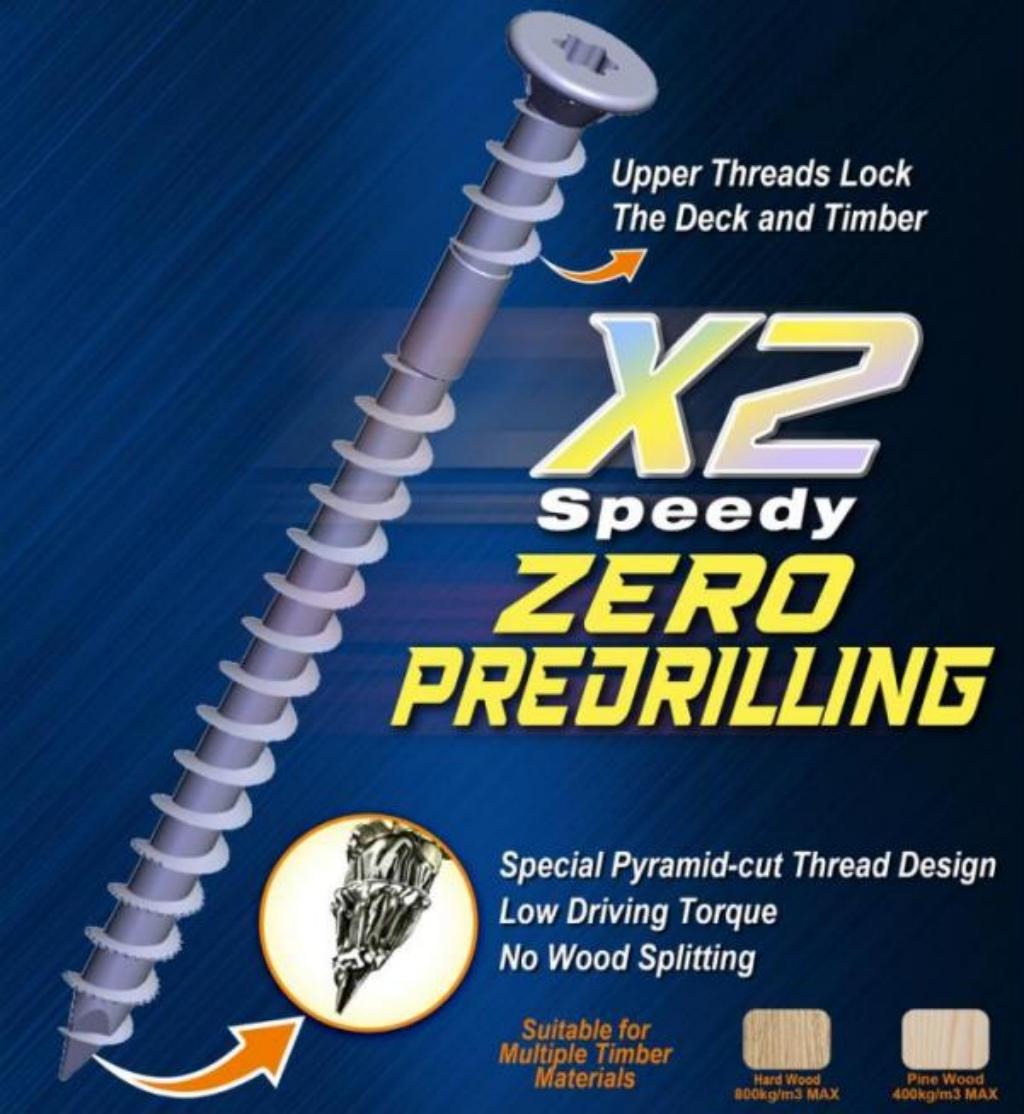 Pyramid Deck Screw