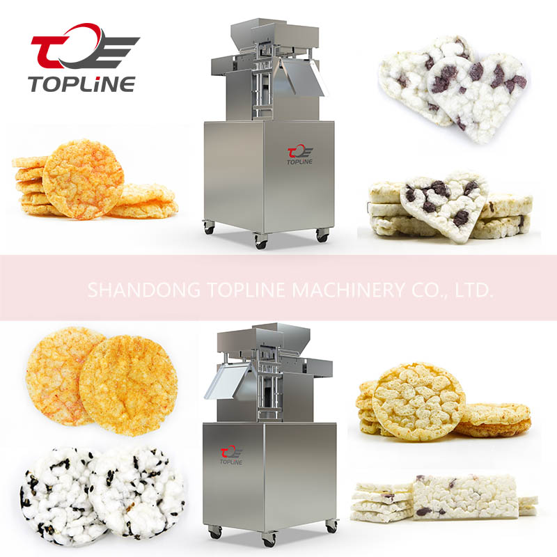 Fully automatic snack rice cracker machine
