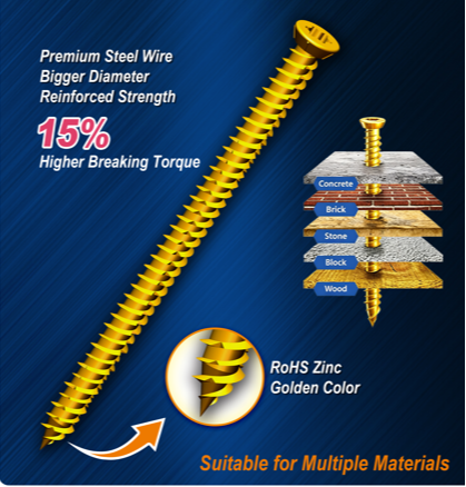 Concrete Frame Screw