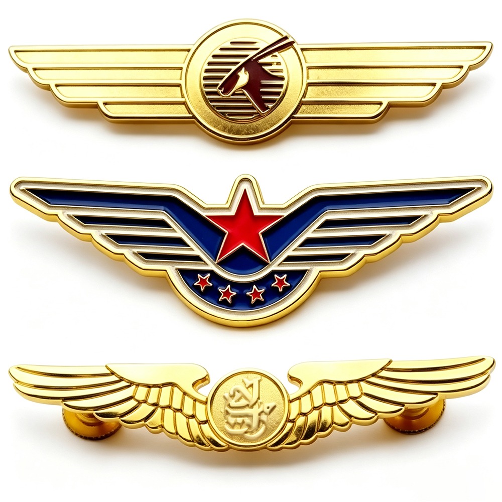 Custom OEM Pilot Badge