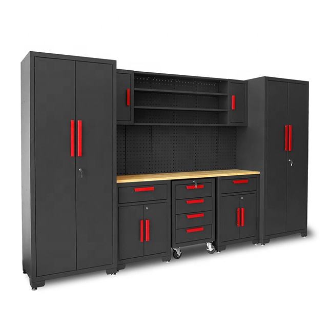 Modular workshop metal heavy-duty steel garage tool cabinet storage system Whtasapp 19990583614