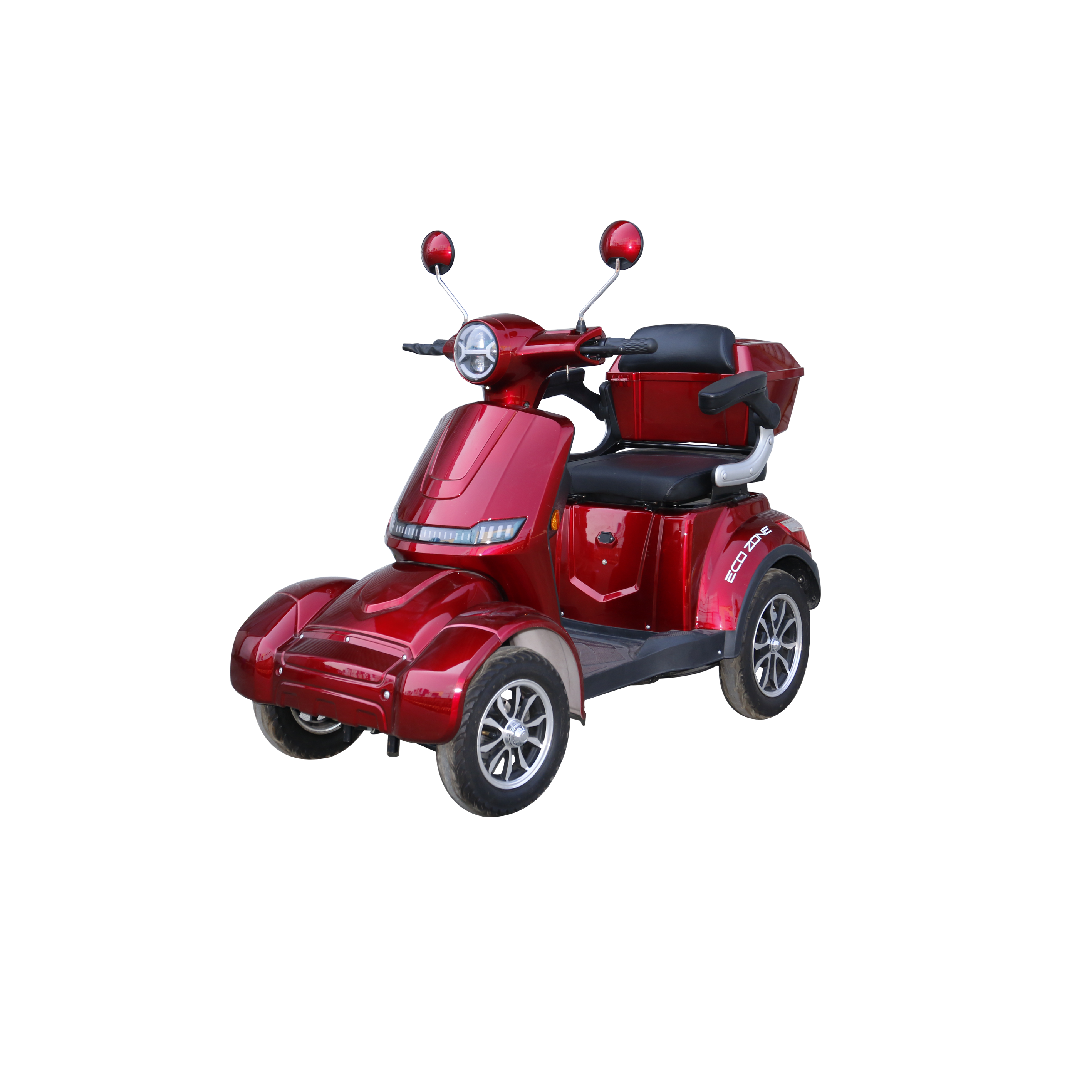 4 Wheel Electric Tricycle Senior Mobility Scooter Open Body