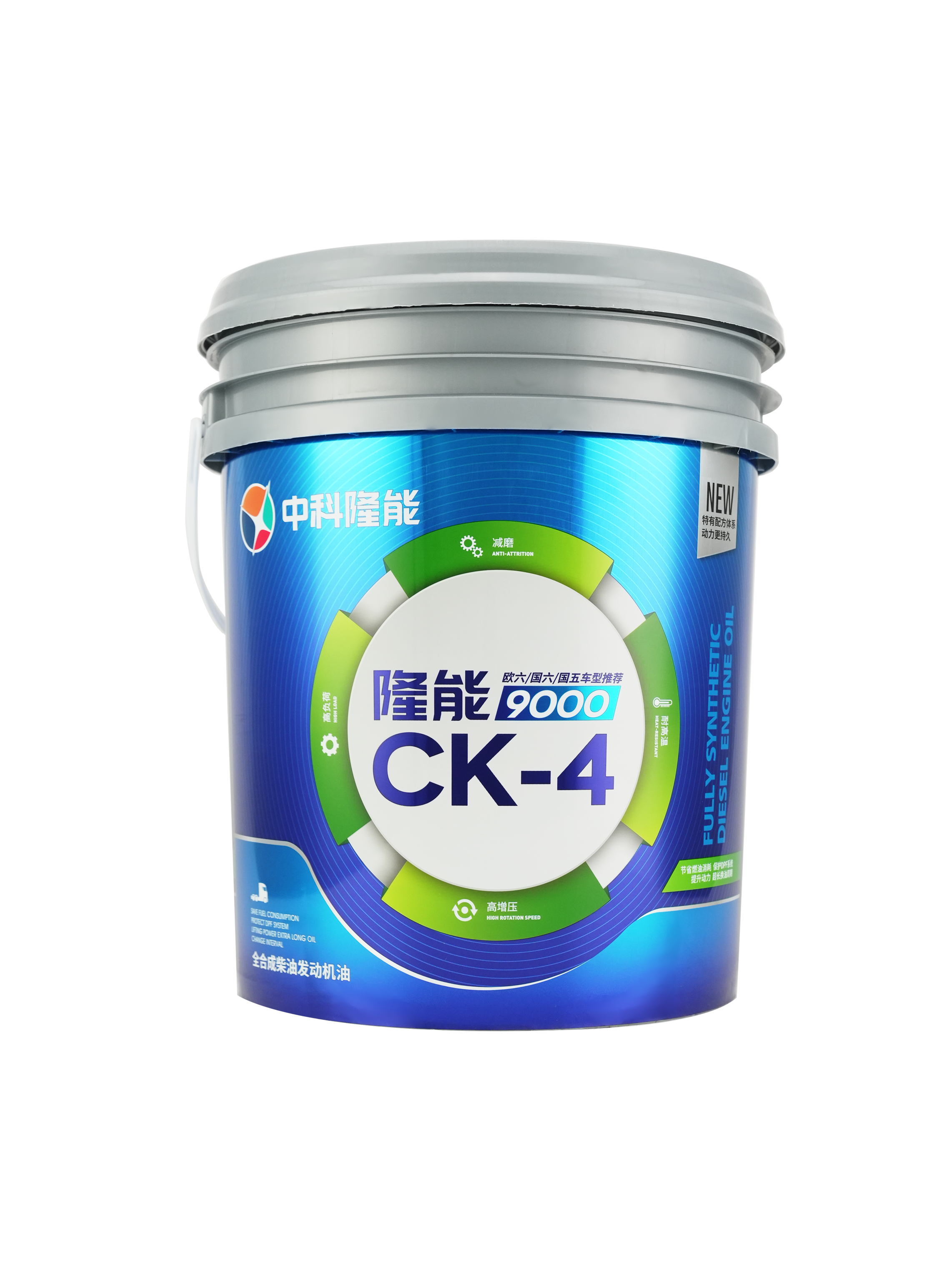 Fully synthetic diesel engine oil