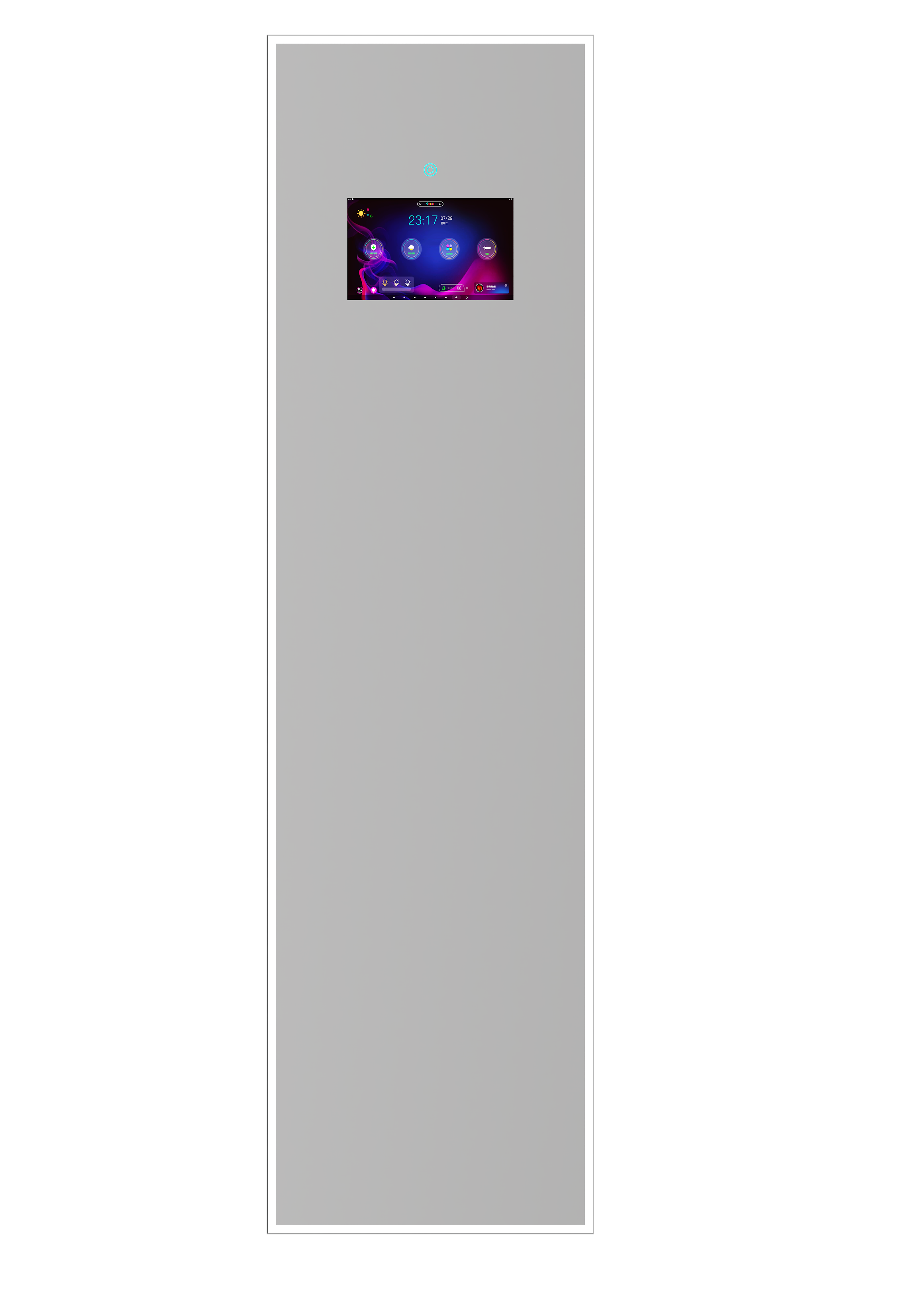 led bathroom mirror